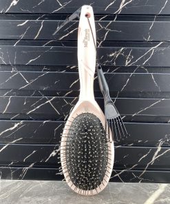 برس مو Mr.Brush مدل بیضی دندانه فلزی